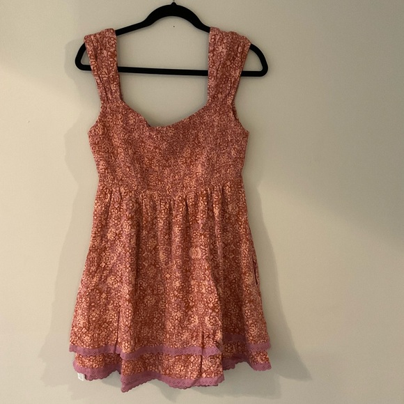 Free People Tabitha Mini Dress Petal Combo - Picture 7 of 8